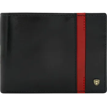 Peněženka ROVICKY pánská peněženka N61-RVTP RFID, Black/Red