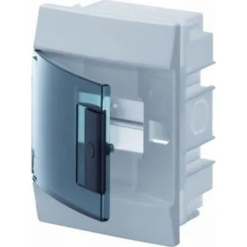 Rozvaděč 1SLM004100A1200 Rozvodnice zapuštěná IP41/4M, Mistral41F bez N/PE, průhledná dvířka, ABB