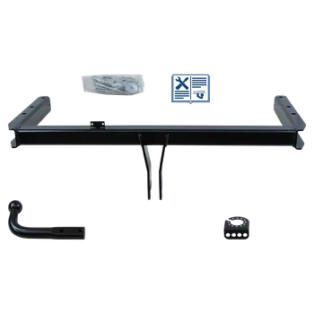 Tažné zařízení Oris tažné zařízení pevné včetně TowTec elektropřípojky 7pólové typová - AUDI Q5