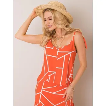 Dámské tričko Dámský top Marissa RUE PARIS korálový oranžový