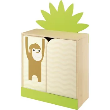 Dětská skříň Skříň policová (opice, SAFARI)