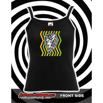 TEKNOSHOP LADY tekno tílko s potiskem dámské M červené