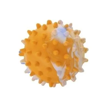 Hračka pro psa Sum-Plast vanilkový míček s bodlinami MIX barev 5,5 cm