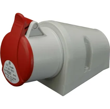 Elektrická zásuvka IZB 3253 (10010422.00) Zásuvka nást. bezšroubová 32A 5P IP44 400V, SEZ