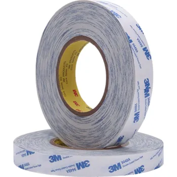 9448A 3M tenká oboustranně lepicí páska na textilie a pěny, bílá, návin 50m, tloušťka 0,150 mm šířka: 4mm