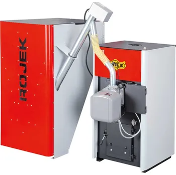 Kotel ROJEK KTP 20 PELLET kotel na pelety 17kW, automatický, bez zásobníku, hořák Rojek P