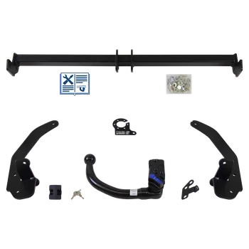 Tažné zařízení AUTO-HAK tažné zařízení Odnímatelné včetně TowTec elektropřípojky 7pólové typová - PEUGEOT 308 SW I