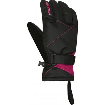 Rukavice Hannah Pammy anthracite/barberry mel rukavice vel. XL