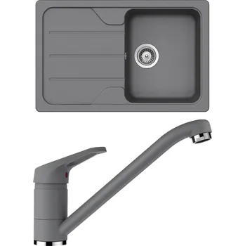 Granitový dřez Set Schock S25-1 (dřez Formhaus D-100S Croma + baterie Cosmo Croma)