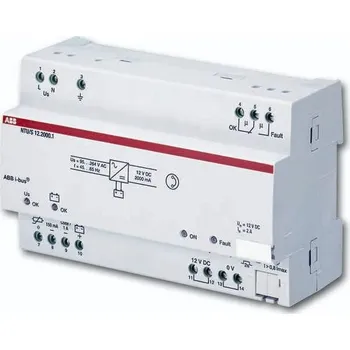 2CDG110070R0011 NTU/S 12.2000.1 Řadový napájecí zdroj záložní, 2 A, 12VDC, ABB