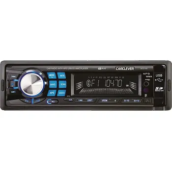 Autorádio 1DIN autorádio USB/SD/AUX, dálkové ovládání, odnímatelný panel scc100