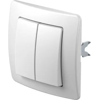 vypínač SE50PW-U Přepínač sériový 10AX 250V~ PW - lesklá bílá, TEM