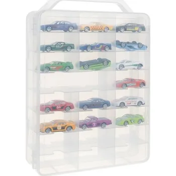 Úložný box Přenosný box na autíčka na 46 ks