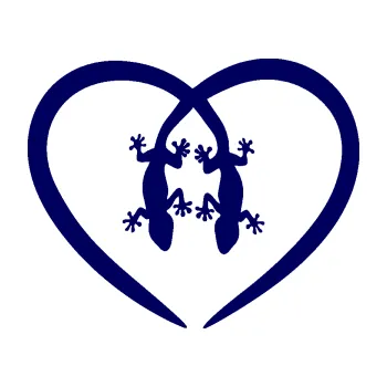 Samolepící dekorace SAMOLEPKA Ještěrky 002 spletené ocásky (23 - tmavě modrá) NA AUTO, NÁLEPKA, FÓLIE, POLEP, TUNING, VLASTNÍ TEXT, TISK, AUTOSAMOLEPKY.cz, POLEPY, OBRÁZEK, LOGO, SAMOLEPKY