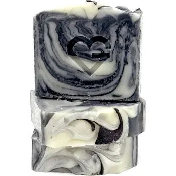 Mýdlo GOODIE Přírodní mýdlo - Black detox & Tea tree 95 g