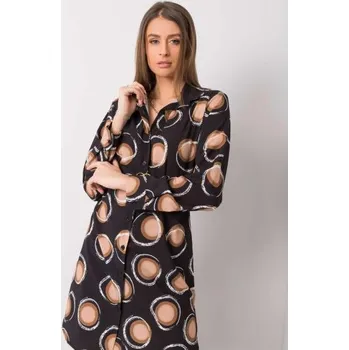 Dámské šaty Dámské šaty FARRO černohnědé