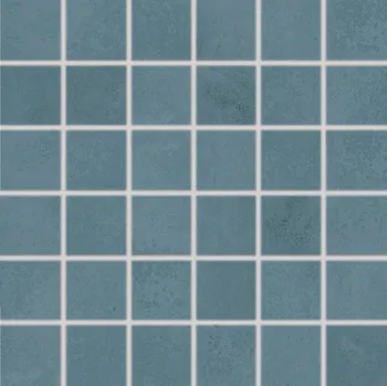 Obklad Blend, WDM06811, mozaika, 5 x 5 cm, modrá