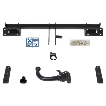 Tažné zařízení AUTO-HAK tažné zařízení Odnímatelné Tažné rameno zasunuté zezadu - MERCEDES-BENZ CLA Shooting Brake