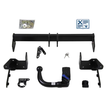 Tažné zařízení AUTO-HAK tažné zařízení Odnímatelné včetně TowTec elektropřípojky 7pólové univerzální - FIAT TIPO limuzína