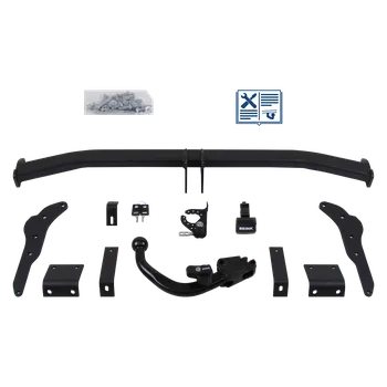 Tažné zařízení Brink tažné zařízení Odnímatelné včetně TowTec elektropřípojky 7pólové univerzální - RENAULT KANGOO / GRAND KANGOO II