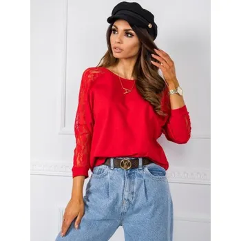 Dámská halenka Shangri RUE PARIS červená