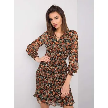 Dámské šaty Dámské šaty s potisky Quiesha RUE PARIS černé