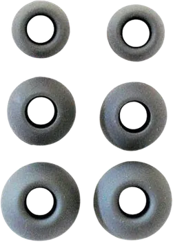 Příslušenství pro sluchátka Náhradní špunty pro sluchátka 3 velikosti černé