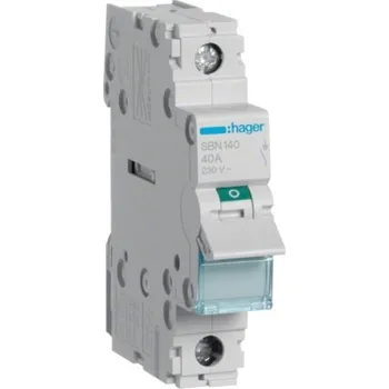 vypínač SBN140 Vypínač 40A 1P, Hager