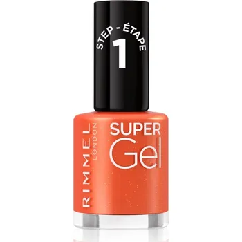 Přípravek na nehty Rimmel Super Gel gelový lak na nehty bez užití UV/LED lampy odstín 096 Heatwave Away 12 ml
