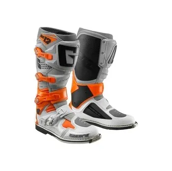 Moto obuv Mx Boty Gaerne SG12 Boots Orange Grey White, Velikost 45