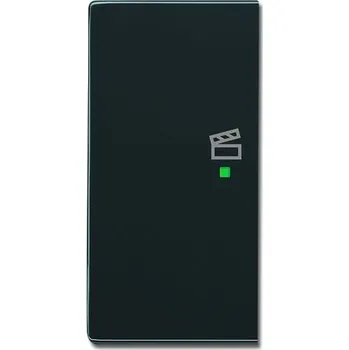 2CKA006220A0161 Kryt 2násobný levý, symbol „scény“, antracitová, ABB-free@home