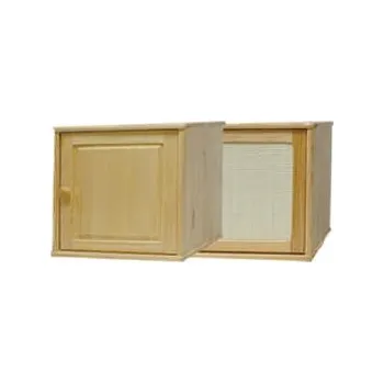 Šatní skříň ImportWorld Nadstavec ke skříňi z masivu Tereza (Barva dřeva: Olše)