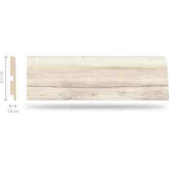 Soklová lišta Swiss Krono P85 - Dub Maledivy D40214