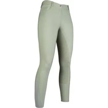 Jezdecké kalhoty HKM Rajtky dámské Sunshine HKM, s gripem, grey-green 38