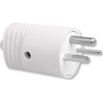 Elektroinstalační materiál 5538N-C01705 S Vidlice s přímým vývodem, 10 A, 48 V AC, DC, vzor K, šedá, ABB