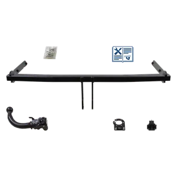 Tažné zařízení AUTO-HAK tažné zařízení Odnímatelné včetně TowTec elektropřípojky 7pólové univerzální - MAZDA 6 Sport Kombi