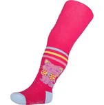 Bavlněné punčocháčky New Baby 3xABS růžové happy cat, vel. 104 (3-4r)