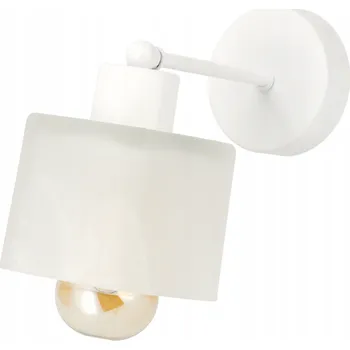 BERGE LED nástěnné svítidlo 1xE27 WHITE CIRCLE PB0003-K006