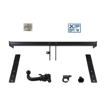 Tažné zařízení AUTO-HAK tažné zařízení Odnímatelné včetně TowTec elektropřípojky 7pólové typová - AUDI Q3