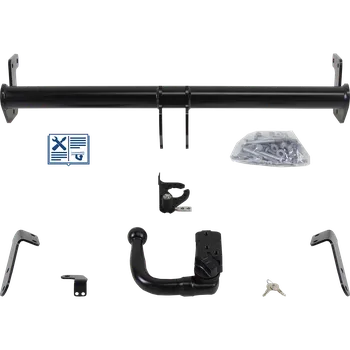 Tažné zařízení Brink tažné zařízení Odnímatelné včetně TowTec elektropřípojky 7pólové typová - MITSUBISHI ECLIPSE CROSS