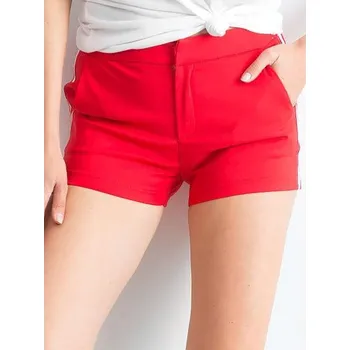 Dámské kraťasy Dámské šortky s pruhy ISRAEL červené