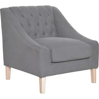 Křeslo Kožené křeslo Bradford DT22 Barva nohou: Noir Black, Kůže: Yellow