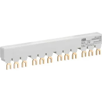 Jistič 1SAM201906R1104 PS1-4-0-65 Hřeben propojovací pro MS116,132, 4 přístroje bez pomocného kontaktu, 65A, 690V, ABB