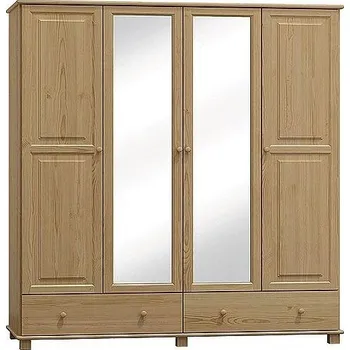 Šatní skříň ImportWorld Šatní skříň z masivu Blažena s160 (Barva dřeva: Borovice)