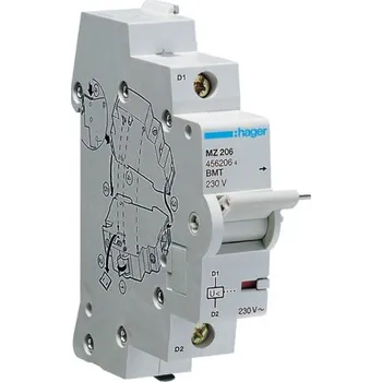 Jistič MZ206 Podpěťová spoušť jističe 230V AC, Hager