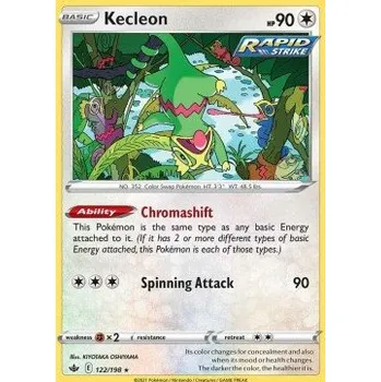 Karetní hra Pokémon CRE 122/198 Kecleon - Chilling Reign Stav: Near Mint, Verze: REVERSE HOLO