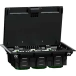 INS52122 Podlahová krabice L plastová 6 modulů 45x45, System+, Schneider