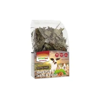 Krmivo pro hlodavce Pochoutka NATURE LAND Botanical větvičky z lísky 50g