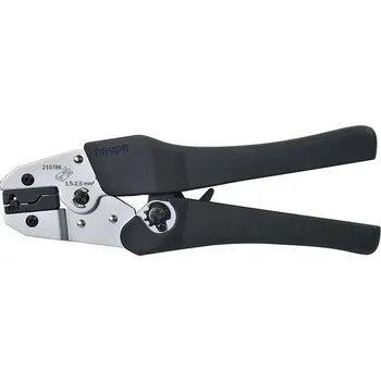 Kleště 210786 Kleště lisovací na dutinky úhlové 1,5 - 2,5 mm2, Haupa
