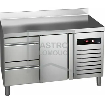 Chladící stůl Asber GTP-7-135-12 - agregát vlevo Varianta: Chladící stůl Asber GTP-7-135-12 - agregát vlevo